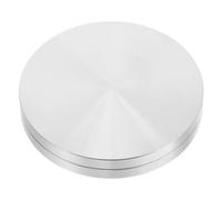 SMASOLO Disco Rotante Manuale in Metallo per Ceramica Stabilizzatore e Trimmer per Tornitura e Rifinitura Argilla Strumento Versatile per Ceramica e Modellazione Vasai