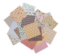 SMASOLO Fogli Carta per Scrapbooking 6 Pollici Set 24 Pezzi Carta Decorativa per Album Fai da Te Motivi Natalizi Renna e Canti di Natale per Decorazioni Creative e Regali per e Famiglie