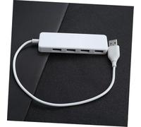 SMASOLO Hub USB Porte Adattatore Splitter Estensione Ultra Sottile Plug Play per Laptop PC Compatibile Otg Ricarica Dispositivi