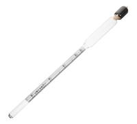 SMASOLO Idrometro per Gravità Specifica in Vetro Misuratore di Liquidi per Petrolio e Fanghi Kit per Produzione Liquidi e Distillazione Strumento di Misura per Enologia e Vinificazione