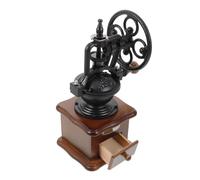 SMASOLO Macinacaffè Manuale Vintage in e per Chicchi Caffè Base con Estraibile Professionale Anticalore per Uso