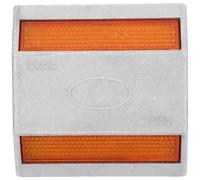 SMASOLO Marcatori Stradali Riflettenti in Alluminio per Garage e Parcheggi Segnali Sicurezza e Rallentamento Visibili di Notte Accessori Ciclistici e Riflessioni per Auto e Rimorchi