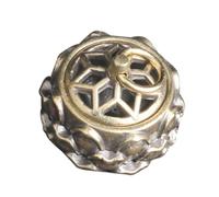 SMASOLO Pendente Aromaterapia Apribile Forma di Fiore di Loto Charm Decorativo per Auto e Casa per DIY e Diffusore Profumato Portatile