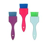 SMASOLO Pennelli per Tintura Chioma 3 Pezzi Set Spazzole Applicatrici per Saloni Barbiere Parrucchiere Uso Domestico Distribuzione Uniforme Colore Chioma