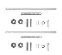 SMASOLO Piegatrice Manuale per Fili Metallici Pesanti 2 Pezzi, Utensile Piegatore per Barre D'acciaio Leva Riduzione Sforzo, Strumento Portatile per Piegatura Precisa in Cantiere