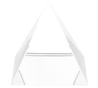 SMASOLO Prisma Ottico a Quattro Facce in Vetro per Spettro di Luce Strumento Didattico e Decorazione Desktop Prisma Fotografia Acchiappasole Arcobaleno