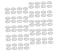 SMASOLO Protezione Antigoccia per Candele 100 Pezzi in Trasparente Disco Protettivo per Rimozione Cera per Uso Domestico e Cerimoniale Portacandele Pratico