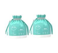 SMASOLO Salviette Struccanti Monouso per Viso 2 Pezzi 40 Fogli Asciugamani Detergenti Asciutti e Umidi Cotone 100% per Donna Viaggio Campeggio Uso Quotidiano