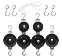 SMASOLO Set Pulegge Didattiche per Esperimenti di Fisica, Attrezzatura Sperimentale per Studenti Pulegge Fisse e Mobili, Scatola Portatile per Esercizi di Meccanica e Metodologie