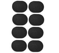 SMASOLO Spugne la Pulizia del Viso 8 Pezzi in Spugna Nera per Rimuovere Cellule Morte e Eccesso di Sebo, la Cura Quotidiana del Viso