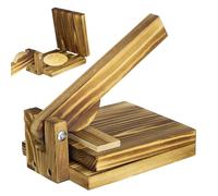 SMASOLO Stampo per Ravioli Cinesi in Legno Resistente Pressa Impasto e Semplice da Pulire Odore Strumento per Preparare Sfoglie di Dumpling in Forma Veloce e Facile