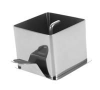 SMASOLO Stampo Quadrato per Torte Acciaio Inossidabile per Mousse e Polpette Utensile per Alimenti Complementari per Facile da Usare e Resistente e