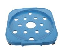 SMASOLO Supporto Bombola Gas con Ruote Vassoio Vaso in Plastica Resistente Base Mobile per Bombola e Frigorifero Design Spesso e Robusto Facile da Spostare per Cucina e