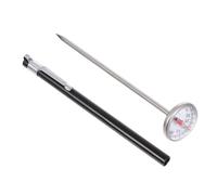 SMASOLO Termometro da Cucina Digitale Lettura Istantanea con Sonda in Acciaio Misura Temperatura Acqua Latte e Olio Resistente alla Corrosione per Sicurezza Alimentare