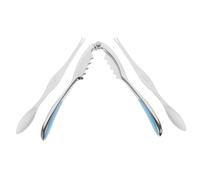 SMASOLO Utensili Crostacei in Zinco con Pinze e Forchette per Granchi e Aragoste Design Ergonomico Antiscivolo Durevoli e Maneggevoli per Cucina