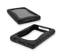 Smast® Custodia Hard Disk Esterno 2.5''Cover Silicone Antiurto Anticaduta Antiscivolo, Compatibile con: Seagate da 1TB/2TB Basic, One Touch, Expansion, Samsung e Maxtor M3, WD Elements 1TB/2TB (Black)