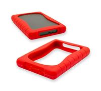Smast® Custodia Hard Disk Esterno 2.5''Cover Silicone Antiurto Anticaduta Antiscivolo, Compatibile con: Seagate da 1TB/2TB Basic, One Touch, Expansion, Samsung e Maxtor M3, WD Elements 1TB/2TB (Red)