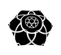 SMATI OMBRELLO PIEGHEVOLE GEOMETRIC FLOWER