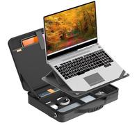 Smatree Custodia a tracolla per laptop Samsung Galaxy Book5/4/3/2 Pro 360/Ultra, per Galaxy Book4 Edge, Copilot+PC/Chromebook Plus, Samsung Custodia rigida per laptop con supporto (A485S), Nero