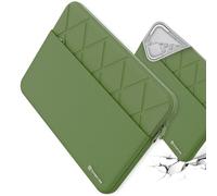 Smatree Custodia per laptop Samsung Galaxy Book6/5/4/3 Pro da 14" | Per Samsung Galaxy Book 6/4 Edge da 14", Galaxy Tab S11/S10/S9/S8 Ultra, custodia con tasca per accessori, verde (E420G)