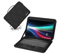 Smatree Custodia protettiva rigida in EVA compatibile con laptop MSI Creator 17 Series da 17,3 pollici, per laptop MSI GS76 serie Stealth, borsa per notebook serie MSI WS76 da 17,3 pollici (X8316)