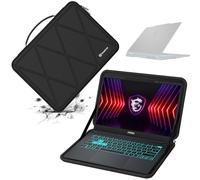 Smatree Custodia protettiva rigida in EVA compatibile con MSI Cyborg 14 A13Ux/A13Vx da 14 pollici, per MSI Creator M14 A13V/Modern 14 H D13M borsa per notebook sottile e antiurto (X8258)