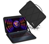Smatree Custodia protettiva rigida in EVA compatibile con MSI Stealth 16 Studio Series/MSI Stealth 16 MercedesAMG A13VG-236 Laptop da 16 pollici, per MSI Stealth 16 AI Studio A1V Laptop Bag (X8287)