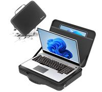 Smatree Laptop Custodia a tracolla per 15-16 pollici Samsung Galaxy Book5/4/3/2 Pro 360/Ultra, per Galaxy Book4 Edge, Copilot+PC/Chromebook Plus, Samsung Laptop Briefcase rigida con maniglia