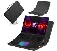 Smatree MS133 custodia rigida in EVA idrorepellente con supporto per 18 pollici MSI Vector A18 HX,Raider A18 HX,Raider 18 HX A14V,Stealth 18 AI Studio A1V,CreatorPro X18 HX-A14V custodia