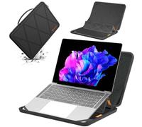 Smatree MS50 Custodia protettiva rigida in EVA con stand compatibile per 14 pollici Acer Aspire 14, per Acer Swift Go 14-SFG14-71T/71, per Acer Aspire Lite 14 AL14-31P-C0S2, TravelMate P6 TMP614