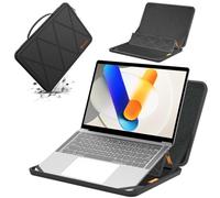 Smatree MS63 Custodia protettiva rigida in EVA con stand compatibile per 14,5 pollici ASUS Zenbook Pro 14 Duo OLED, per ASUS Zenbook Pro 14 OLED, per Vivobook S 14 OLED K5404 Laptop Borsa anti-shock