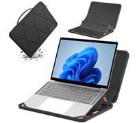 Smatree MS79 Custodia protettiva rigida in EVA con stand compatibile per 15,6 pollici Samsung Galaxy Book4/Galaxy Book3 Borsa per notebook