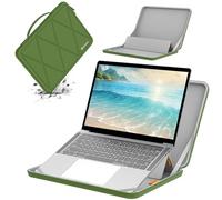 Smatree MS82 custodia rigida in EVA con supporto per 15,6 pollici HP OmniBook 3 NGAI 15/Next Gen AI PC, per HP EliteBook 650/655, per ProBook 450/455/ZBook Power G9/G10 Workstation, verde