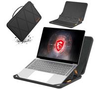 Smatree MS98 Custodia protettiva rigida in EVA con stand compatibile per 15,6 pollici MSI Pulse GL66 Laptop, per MSI Pulse 15/WF66 15,6 pollici Series, per MSI Crosshair 16/15 Series