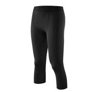 Smatstyle Leggings da Uomo Pantaloni Sportivi a Compressione 3/4 Pantaloni Tights da Basket Elastico Palestra Calzamaglia Asciugatura Rapida Elasticoda Corsa Yoga Gym Training