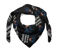 SMAZDFXX Bandane originali da donna Cane sono le mie persone preferite, foulard quadrati leggeri, sciarpe in raso versatili per il collo e la borsa per i
