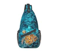 SMAZDFXX Borsa a tracolla a forma di tartaruga marina, borsa a tracolla a forma di tartaruga, zaino da spiaggia, borsa a tracolla, zaino casual da giorno per attività all'aperto