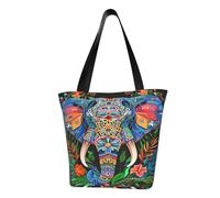 SMAZDFXX Borsa a tracolla con ciondolo floreale dei 10 dalmata, borsa da donna, singola, grande, per il tempo libero, da 13 pollici