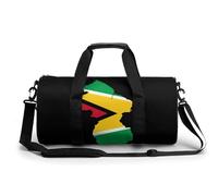 SMAZDFXX Borsa da palestra piccola con bandiera della Guyana, borsa sportiva con tracolla per uomo e donna