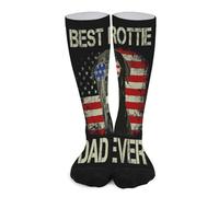 SMAZDFXX Calzini divertenti a metà polpaccio con scritta Mi piace la birra e il mio gatto, calzini da 15,7" con blocchi di colore per adulti