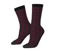 SMAZDFXX Calzini unisex da uomo e da donna Clan Lindsay Tartan, tessuto ad asciugatura rapida per abbigliamento casual, palestra e ufficio