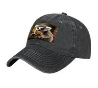 SMAZDFXX Cappellino da Baseball Classico con scimmietta e Lemure, Cappello da papà Premium per Tutti i Giorni