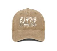 SMAZDFXX Cappello da Baseball da Uomo I'm A Freaking Ray of Sunshine