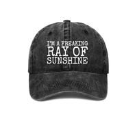 SMAZDFXX Cappello da Baseball da Uomo I'm A Freaking Ray of Sunshine