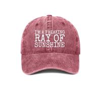 SMAZDFXX Cappello da Baseball da Uomo I'm A Freaking Ray of Sunshine