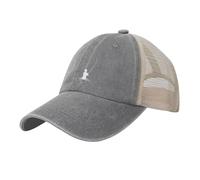 SMAZDFXX Cappello da Baseball Vintage in Cotone Lavato e Invecchiato, da Pesca a Mosca, Regolabile, da papà, da Cowboy, da Camionista, Nero