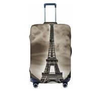 SMAZDFXX Coprivaligia da viaggio con motivo Torre Eiffel di Parigi, coprivaligia antigraffio lavabile, coprivaligia elastico, approvato dalla TSA, adatto per valigie.
