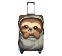 SMAZDFXX Custodia protettiva per valigia ad alta elasticità stampata con motivo Il bradipo in tasca, custodia universale antigraffio per valigia da viaggio per uomo e donna.