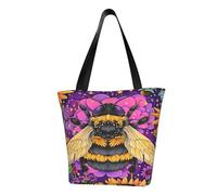 SMAZDFXX Design 10 Borsa a tracolla con motivo a lupo, in oro nero e fuoco, da donna, per il tempo libero, grande, da 13 pollici