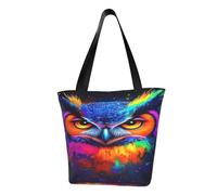 SMAZDFXX Design 2 Borsa a tracolla colorata con gatto nell'oceano, borsa da donna, borsa per il tempo libero, grande, 13 pollici
